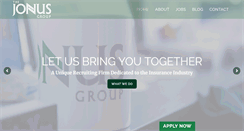 Desktop Screenshot of jonusgroup.com